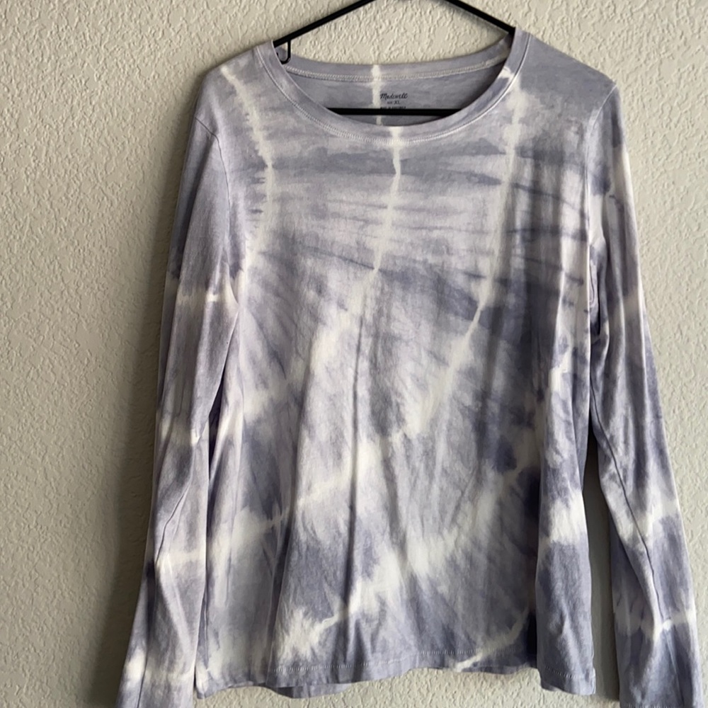 madewell tie dye northside vintage tee size xl